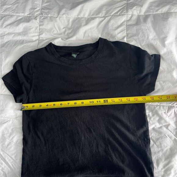 Wild Fable Black Cropped T-Shirt XS - Picture 4 of 9
